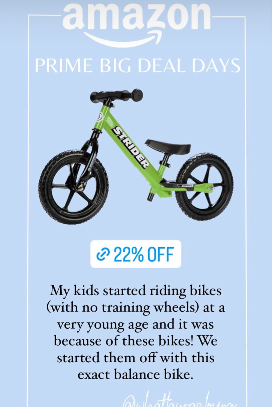Balance bike 