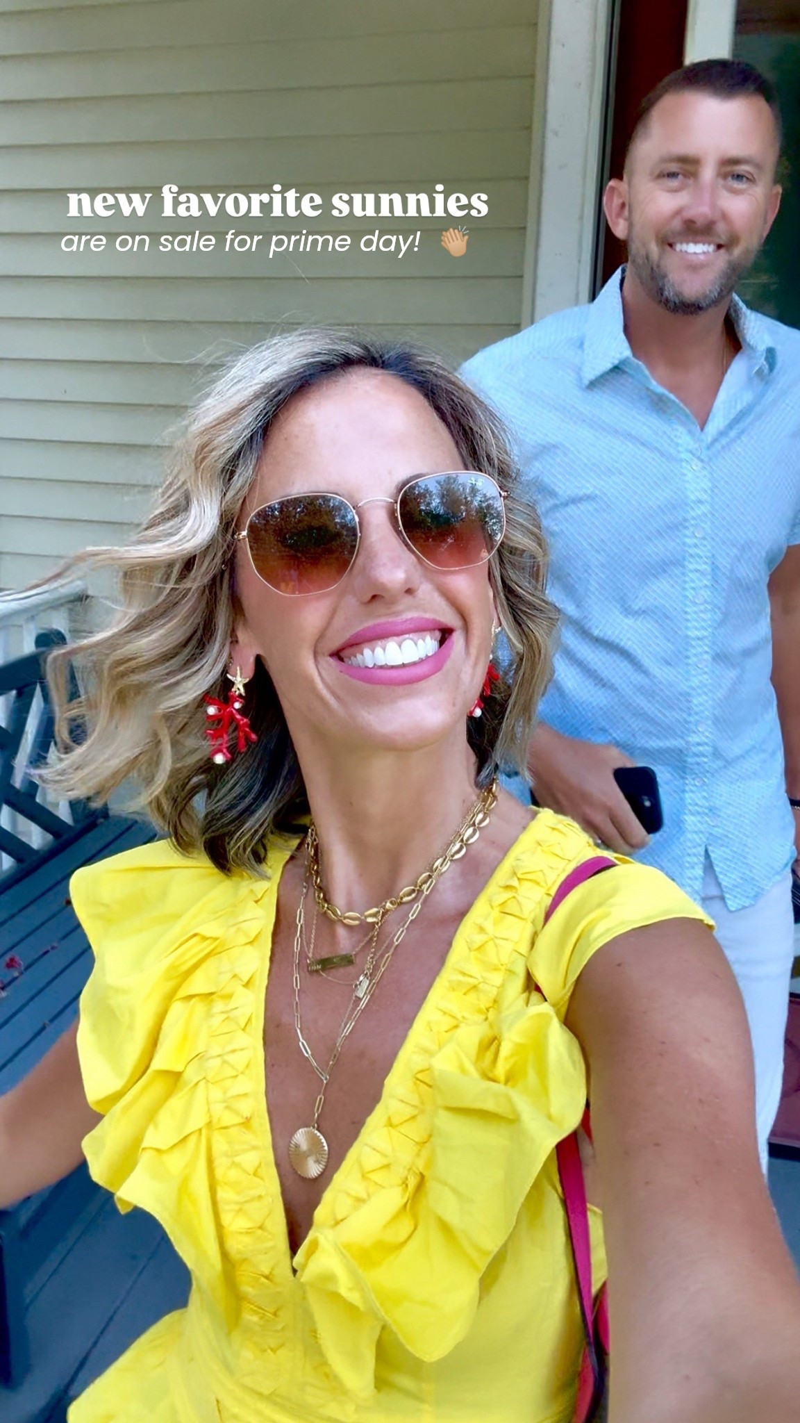 Been crushing on these ray ban sunnies all summer! They rarely go on sale! So I was very excited to see them on the prime day sale! The color I wear is copper! 🕶️

#LTKSeasonal #LTKSaleAlert