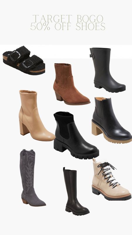 Fall booties and boots #boots 

#LTKshoecrush #LTKunder50 #LTKSeasonal