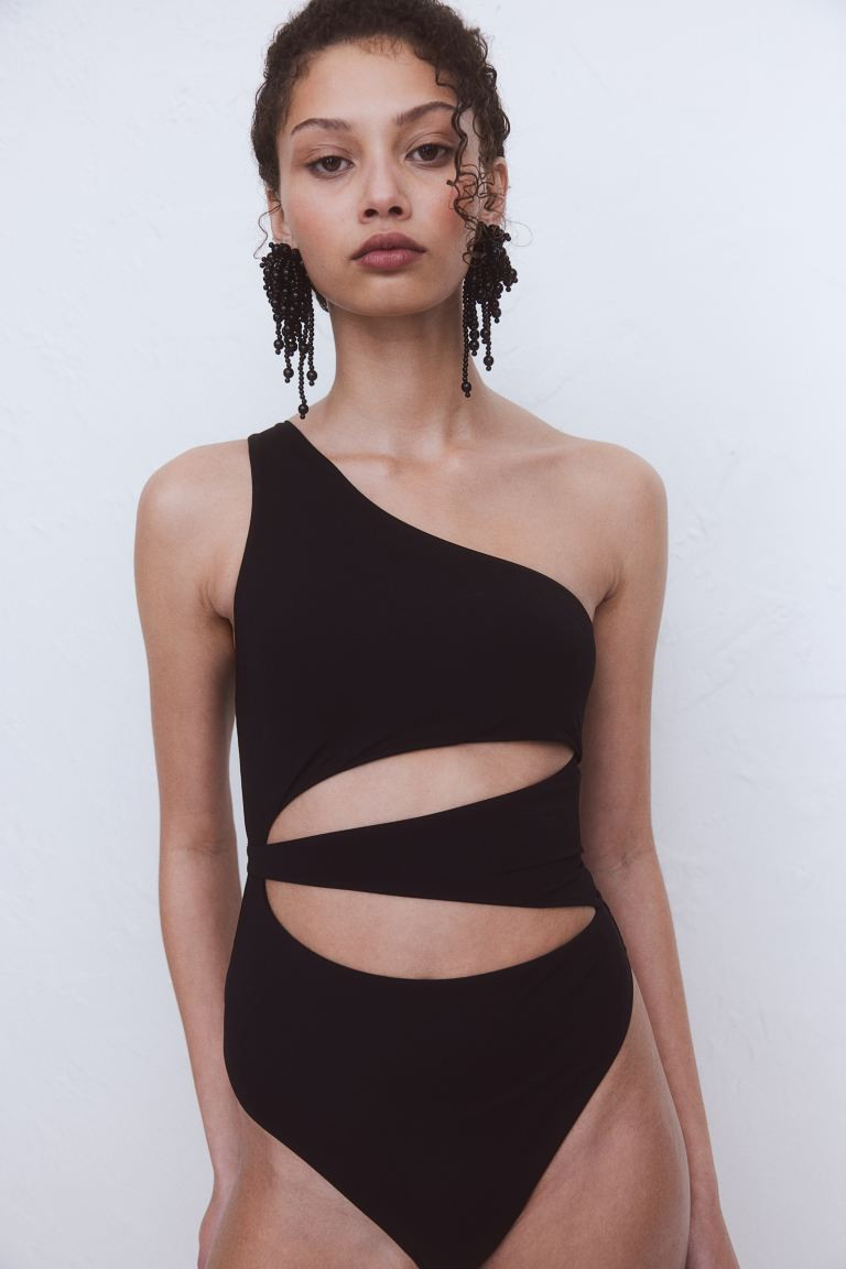 Padded-cup High-leg Swimsuit | H&M (US + CA)