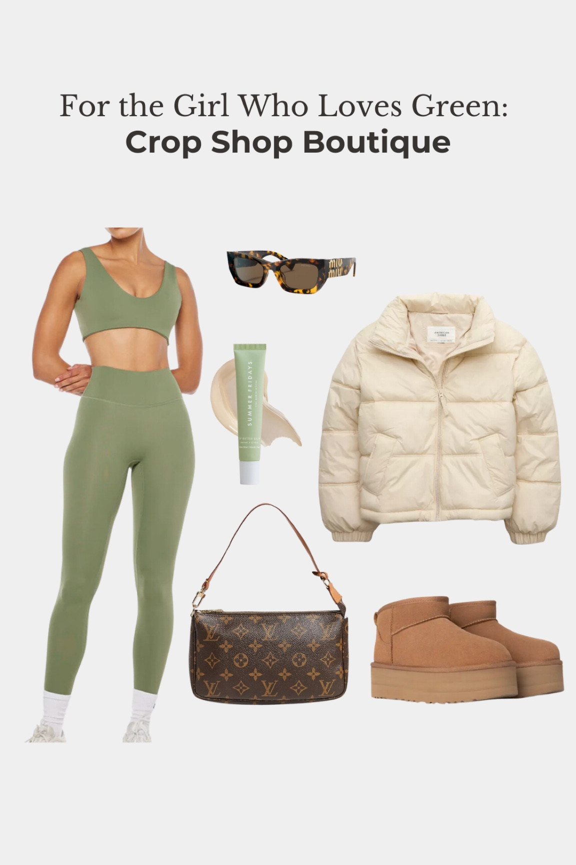for the girls who love green 

#LTKFitness #LTKActive