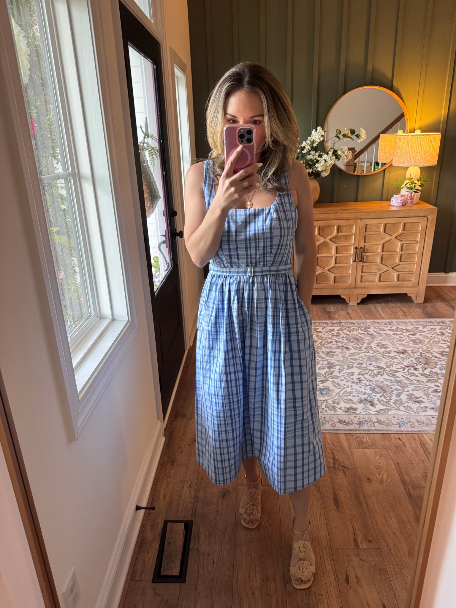 loved this dress for a baby shower this afternoon. it was so comfy and airy on a hot day. definitely think it would be bump friendly as well! I’m in a size small 

#LTKMothersDay #LTKootd #LTKBump