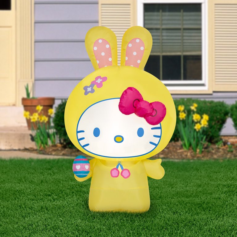 Airblown Easter Hello Kitty Sanrio | Walmart (US)