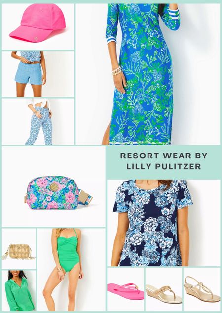 Get Spring Break ready with these pieces from the Queen Of Resort Wear, Lilly Pulitzer.  Travel Outfit 

#LTKtravel #LTKswim #LTKover40