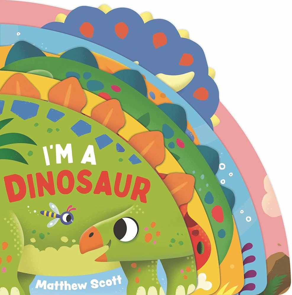 I'm a Dinosaur (I'm A... Shaped Board Book Series) | Amazon (US)