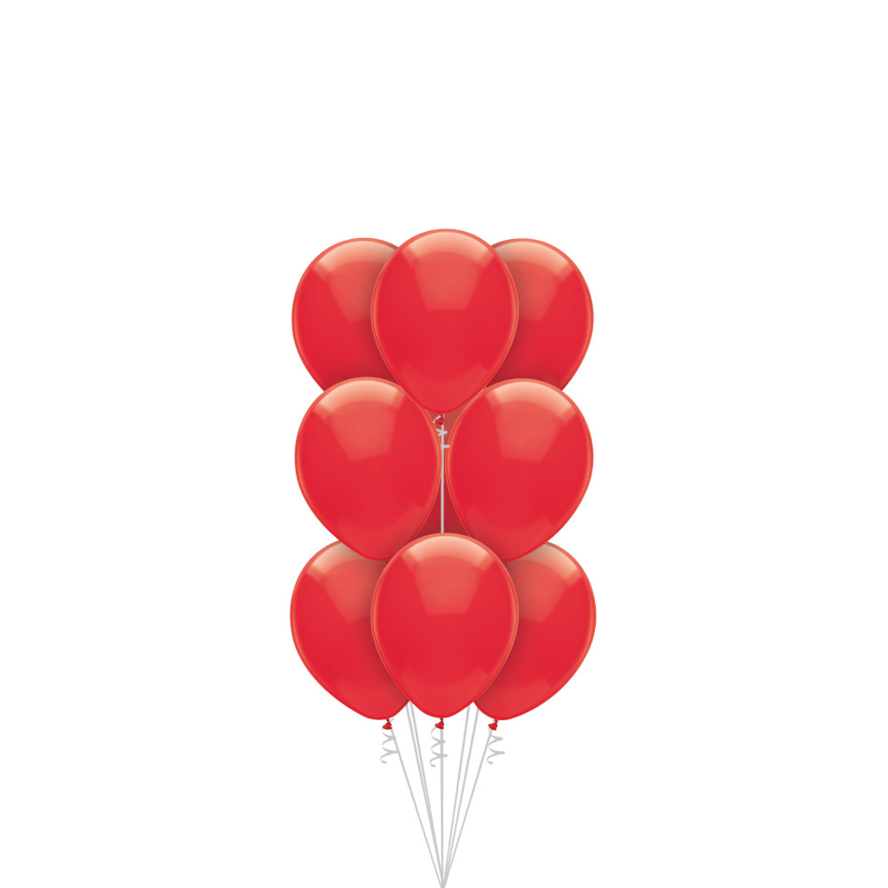 Way To Celebrate 12" All Occasion Red Balloons, 15 Count | Walmart (US)