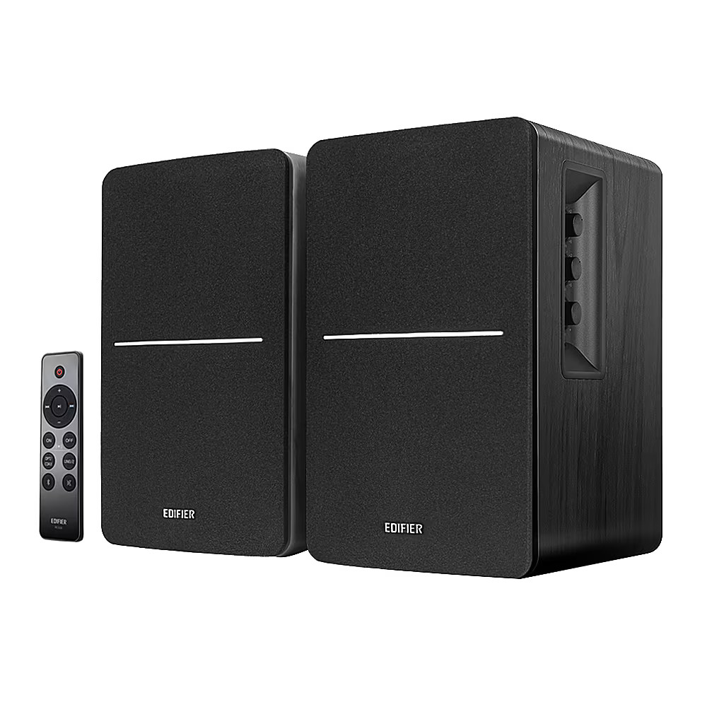 Edifier R1280DBs Powered Bluetooth Bookshelf Speakers Black R1280DBsbk - Best Buy | Best Buy U.S.
