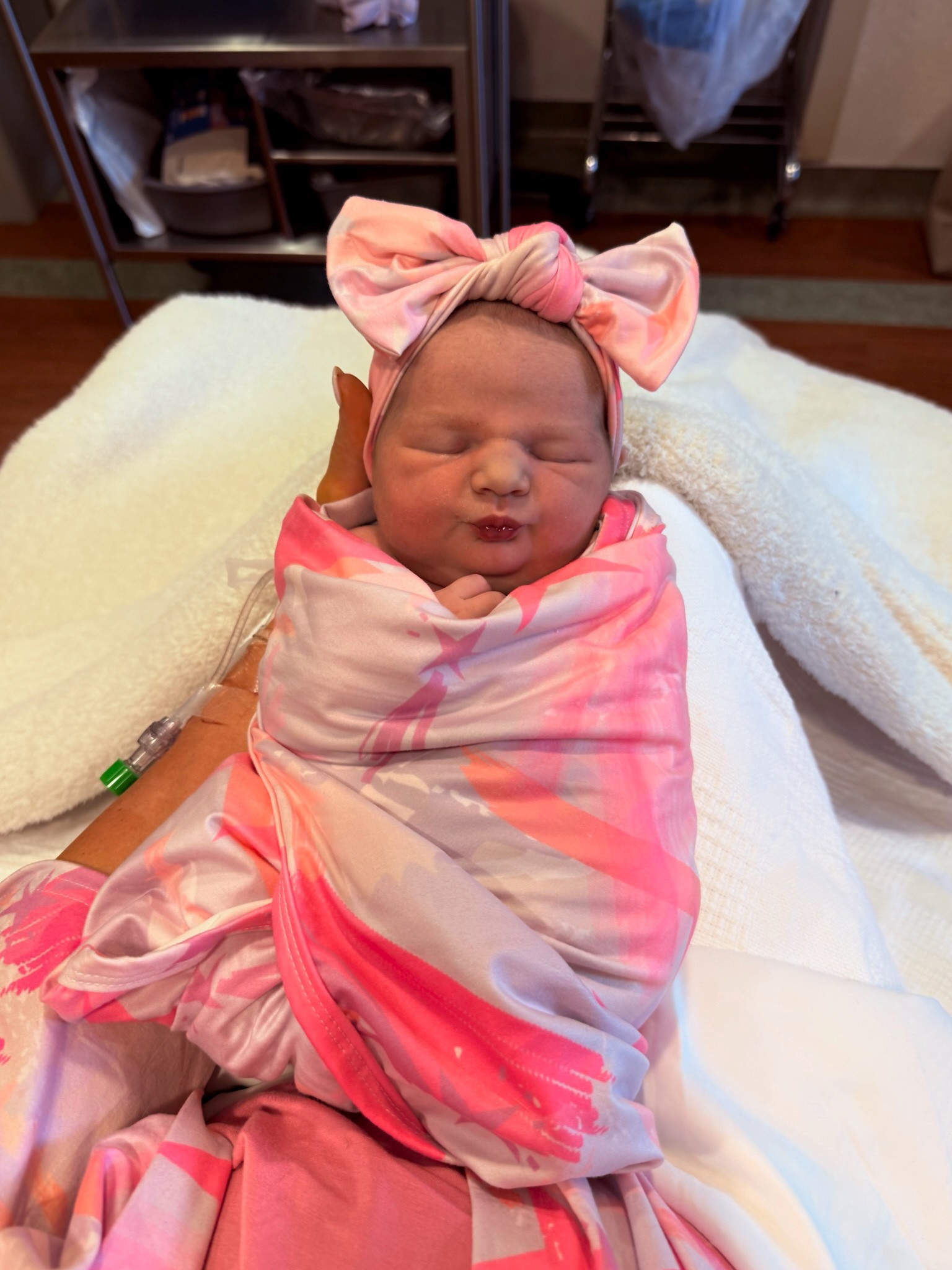 Baby swaddle and headband bow - also has matching robe for Momma! 💕

#LTKMostLoved #LTKBaby #LTKFamily