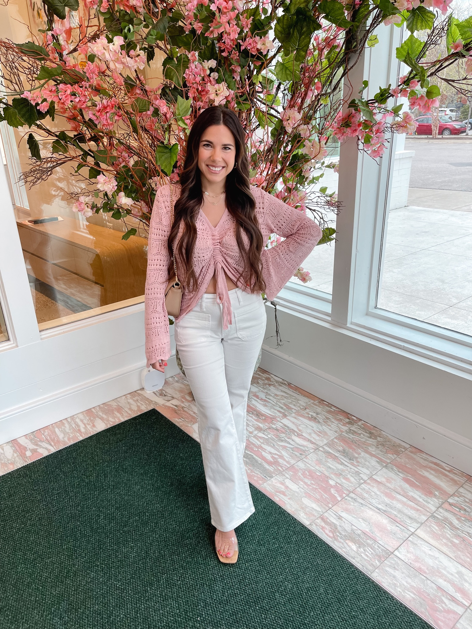 Spring outfit. Summer outfit. Spring women’s style. 

Pants size 6 
Top size small

#LTKSeasonal #LTKunder50 #LTKshoecrush