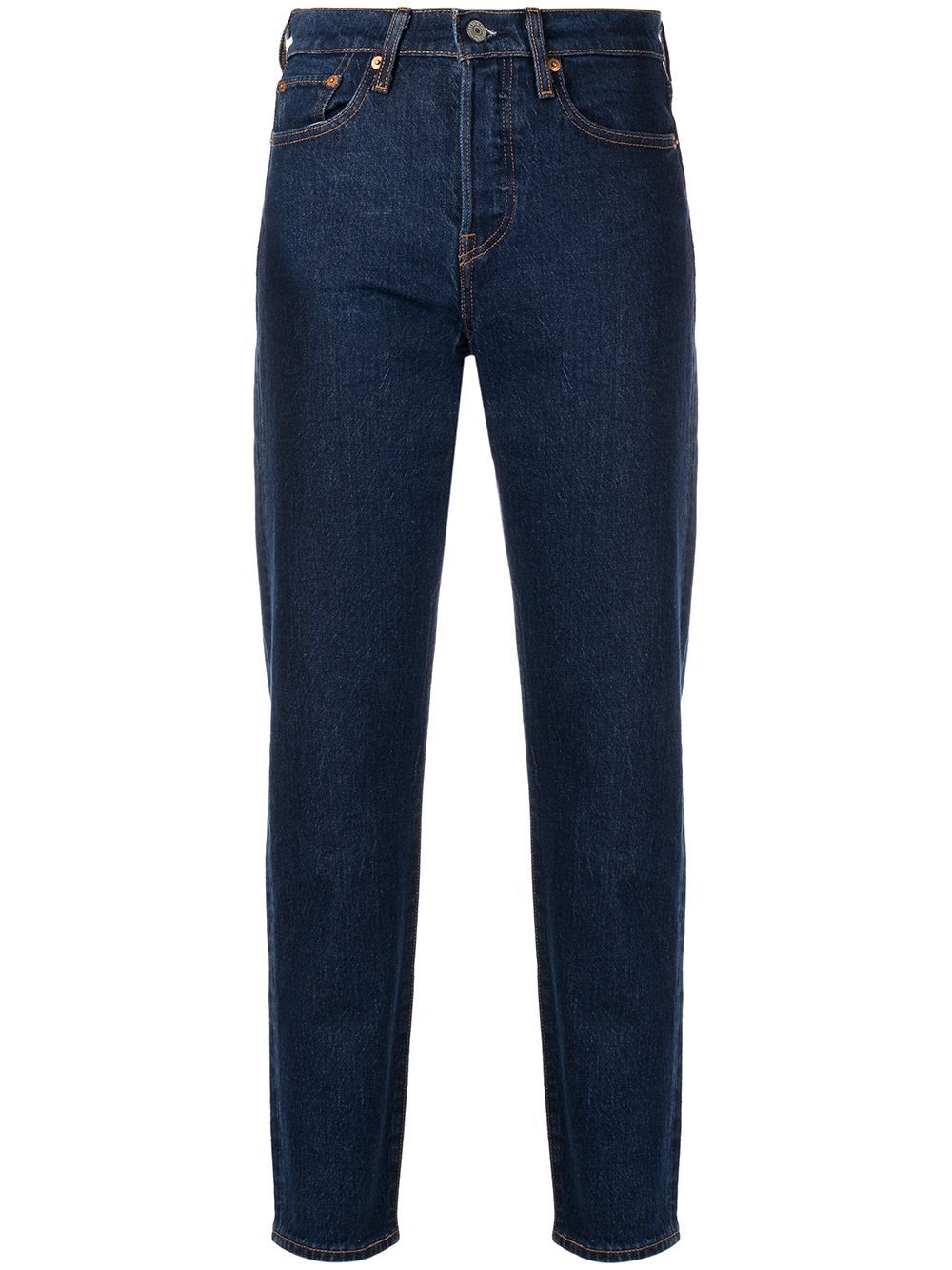 high-rise cropped jeans | Farfetch (UK)
