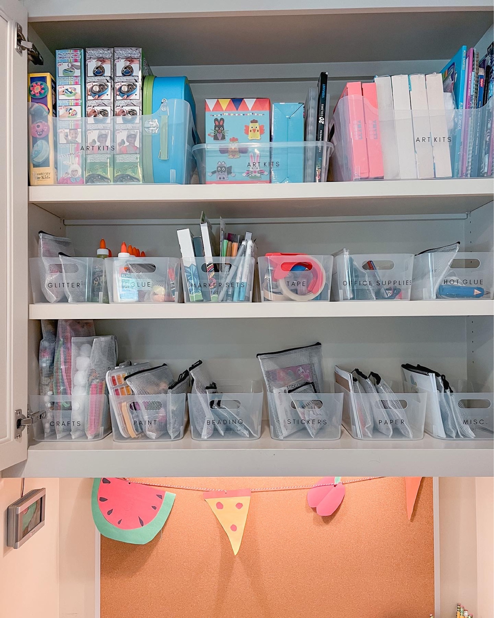 Kids art supply storage🌈🎨

#LTKkids #LTKhome