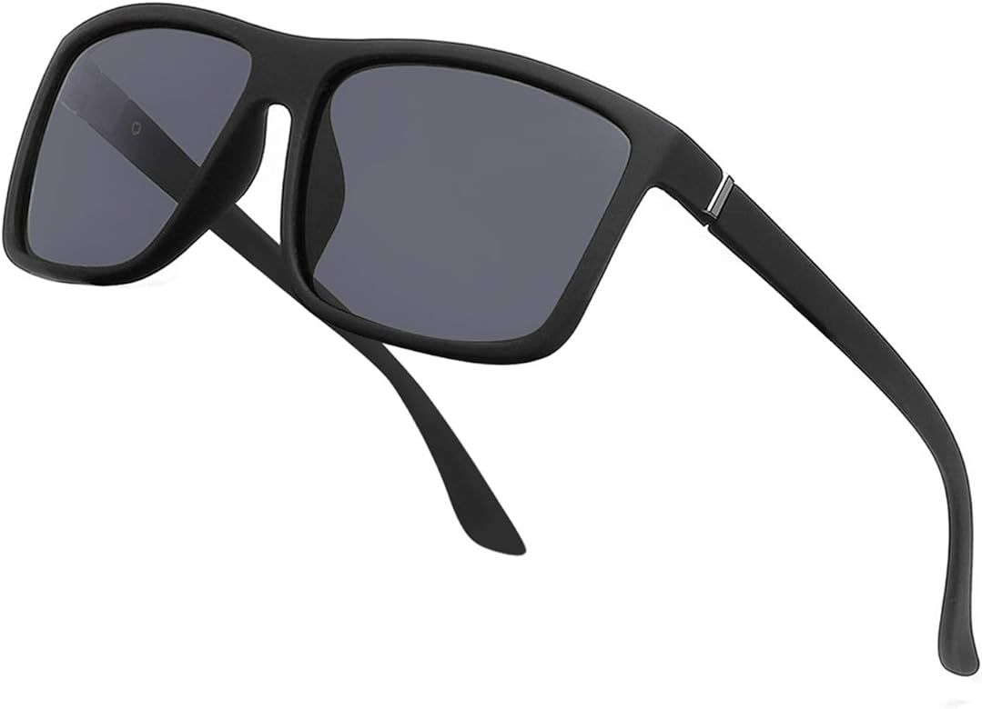 NIEEPA Men's Sports Polarized Sunglasses Square Frame Glasses | Amazon (US)