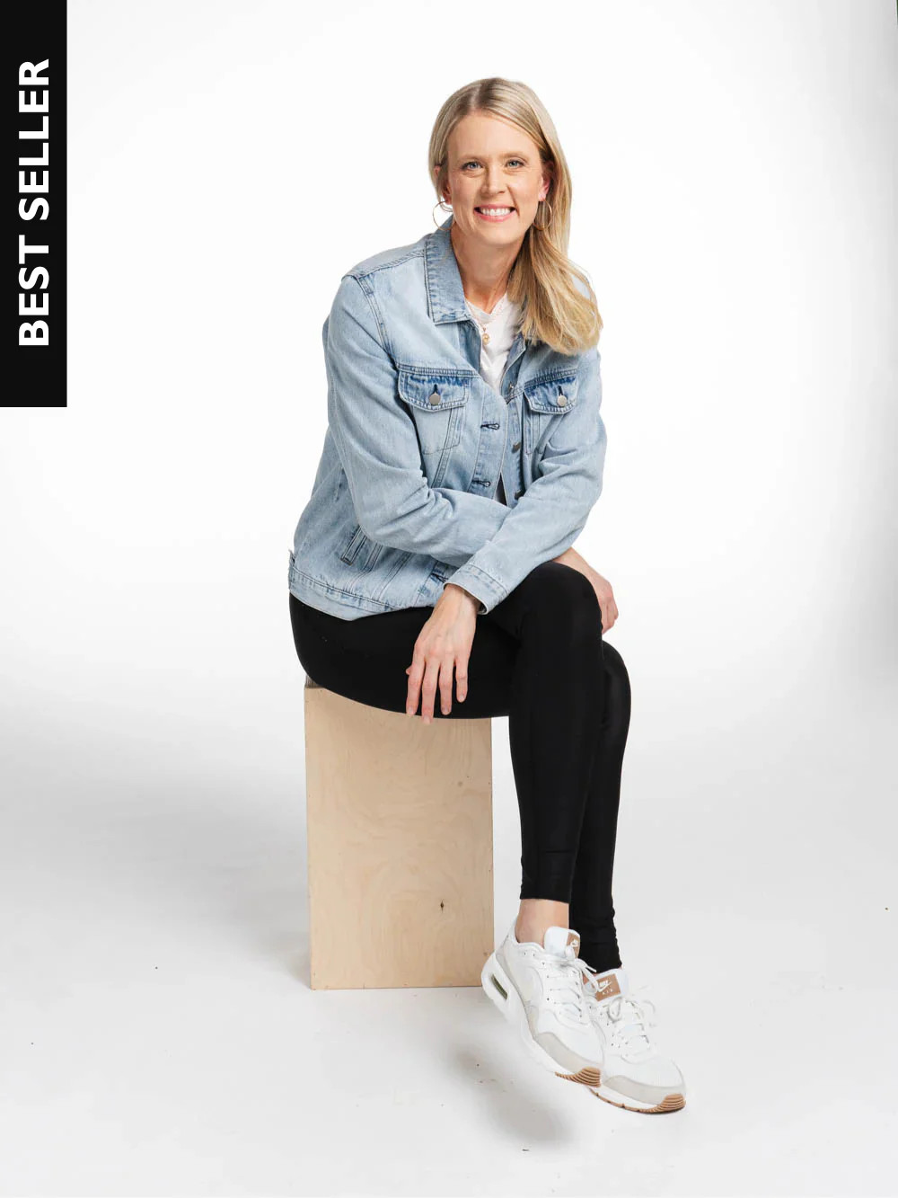 Carly Tall Jean Jacket - Light Wash | Amalli Talli