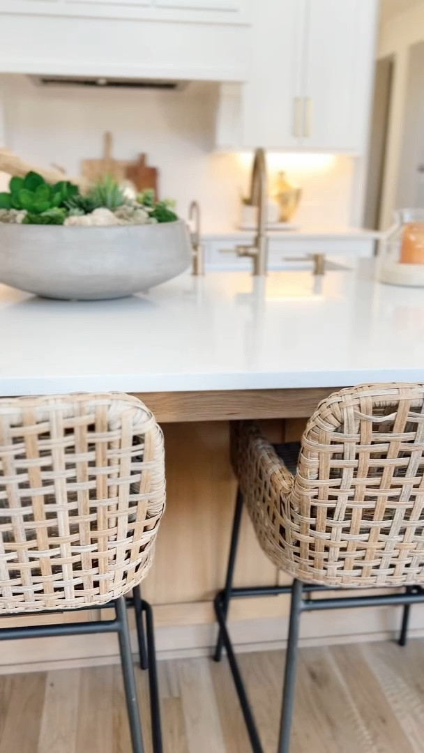 BEST BARSTOOLS EVER! Safely keeps kids in & can literally take them outside and hose them down for large messes! So easy and so pretty!

Ballard designs. My Ballard style. Barstools. Counter height stool. Home decor. Neutral home decor. 

#LTKstyletip #LTKVideo #LTKhome