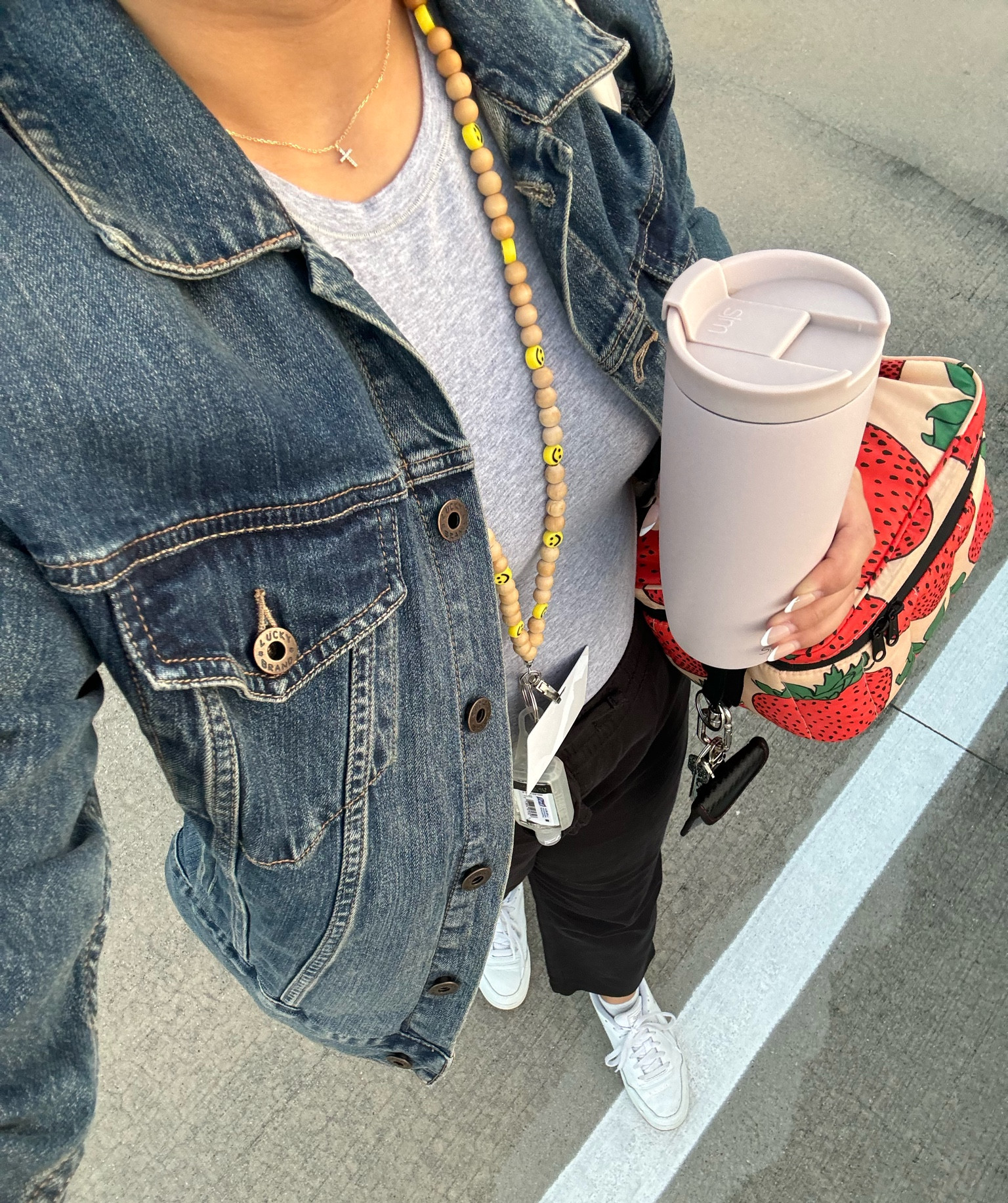 teachers 🤝 jean jackets 

#LTKSeasonal #LTKWorkwear #LTKFallSale
