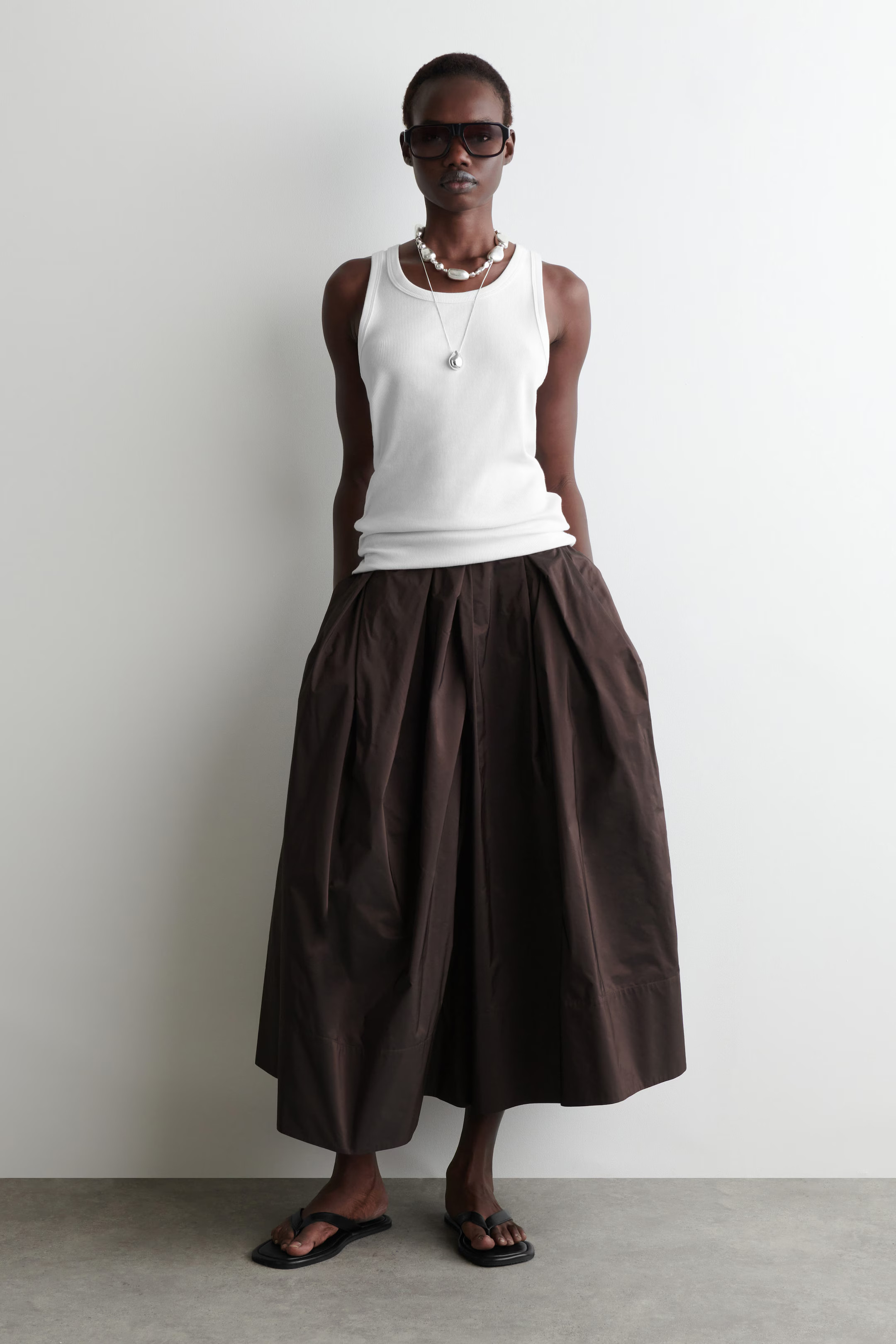 GERIPPTES TANKTOP - WEISS | COS | COS (EU)