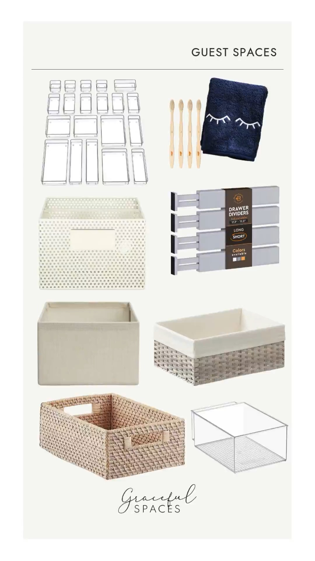 The guest spaces in our Mississippi project leave visitors feeling comfortable and relaxed. Neat Method, Weezie Towels, The Container Store, and Amazon products breathe life into this restful space 

 #LTKFindsUnder50 #LTKFamily #LTKHome