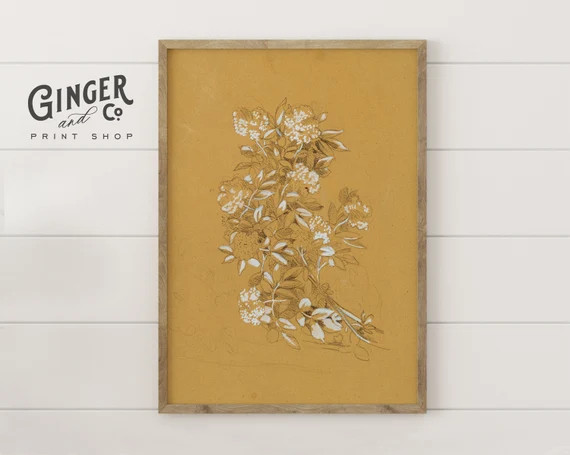 Bouquet of Blossoms  PRINTABLE DIGITAL DOWNLOAD 19th Century | Etsy | Etsy (US)