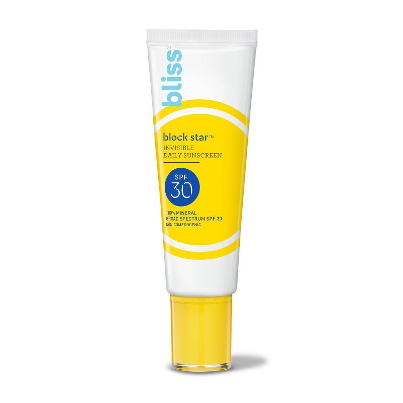 bliss Block Star Daily Mineral Sunscreen - SPF 30 - 1.4 fl oz | Target