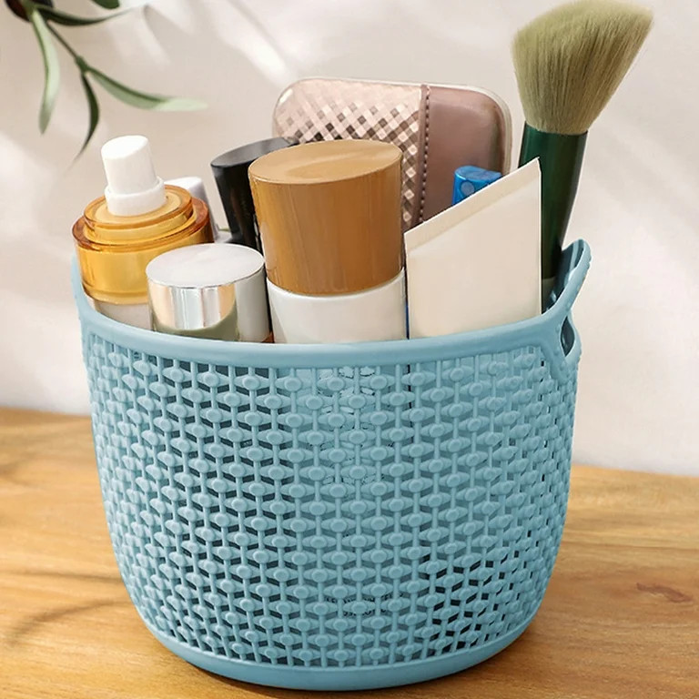 LongLiYi Valentines Day Gifts Clearance Imitation Rattan Desktop Storage Basket Plastic Storage B... | Walmart (US)