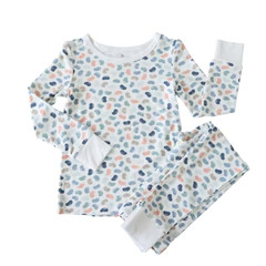 Cool Beans Two Piece Pajama Set | Blue | Caden Lane