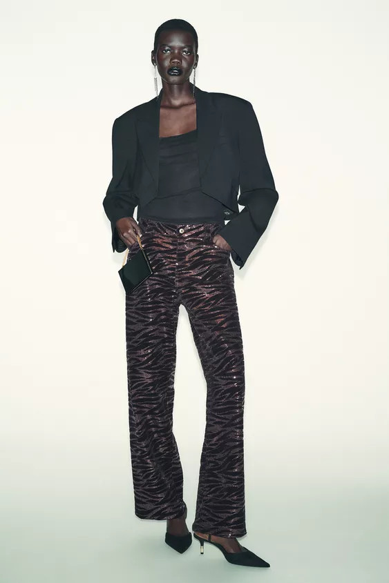 BLAZER CORTA SPALLINE PIEGHE | Zara IT