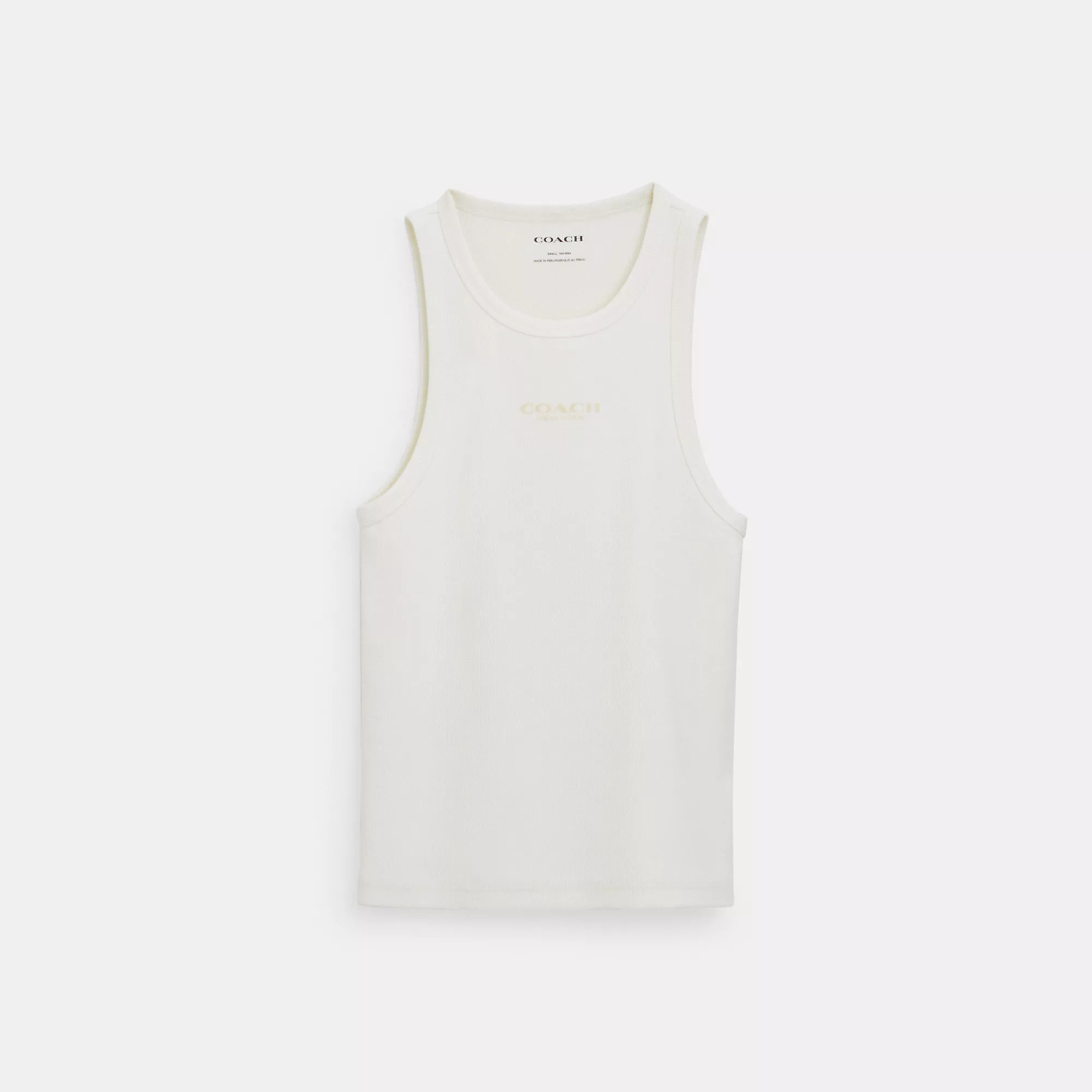 COACH Tank Top - Women's - White, Size: 2XL | Coach Outlet CA