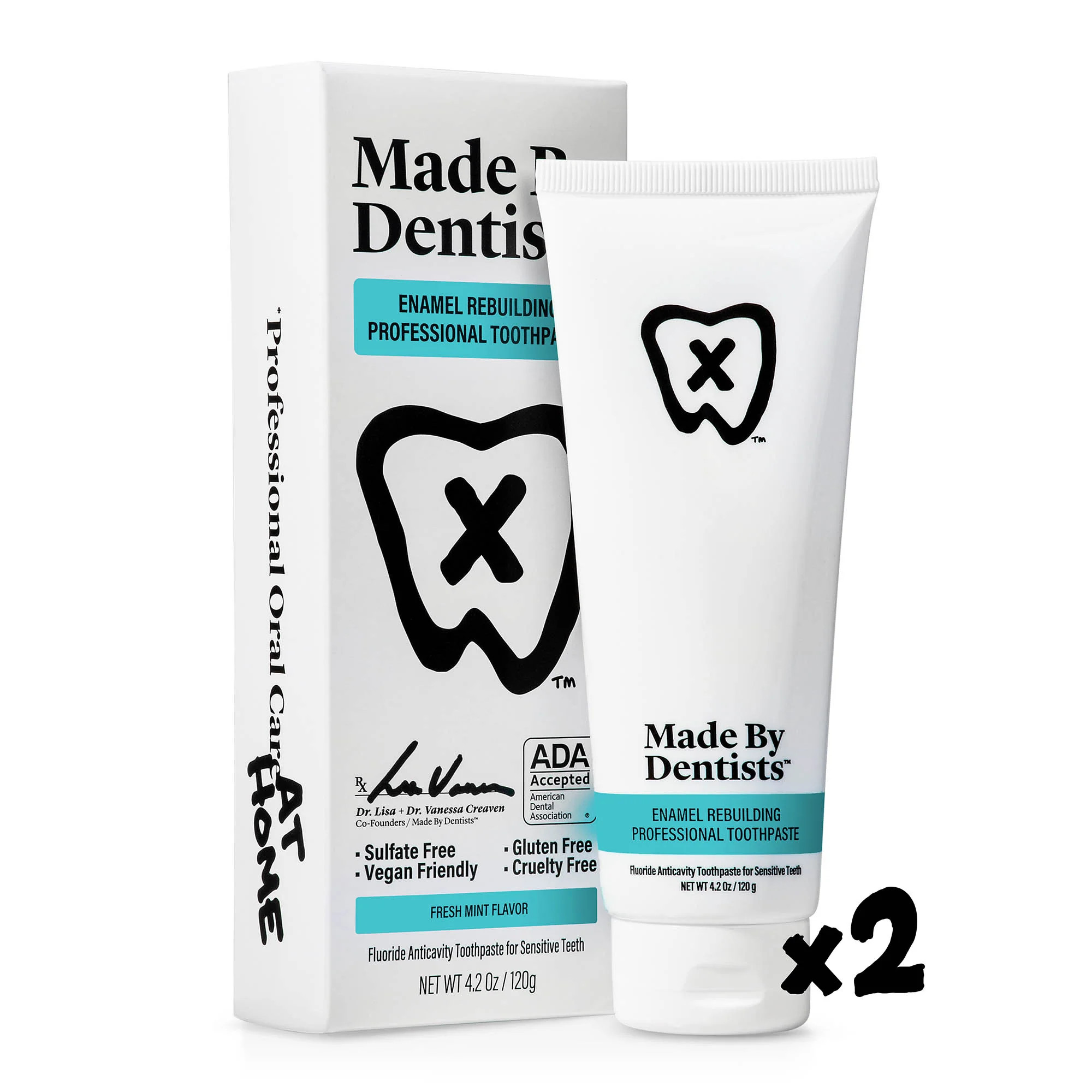 Enamel Rebuilding Professional Toothpaste | Made By Dentists