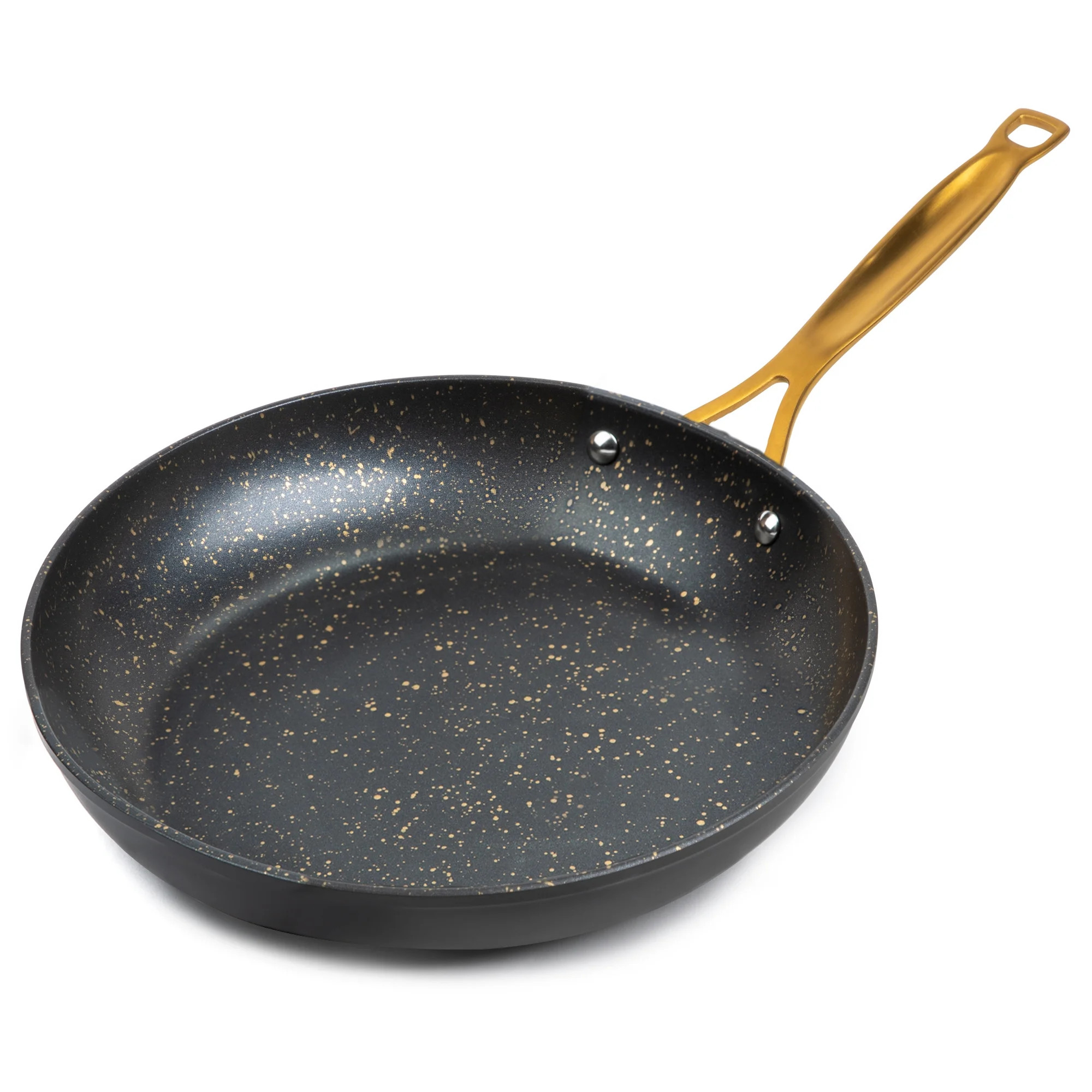 Thyme & Table Non-Stick 12" Gold Fry Pan with Stainless Steel Induction Base | Walmart (US)