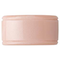 Juliska Puro Modern Classic Petal Pink Resin Napkin Ring | Kathy Kuo Home