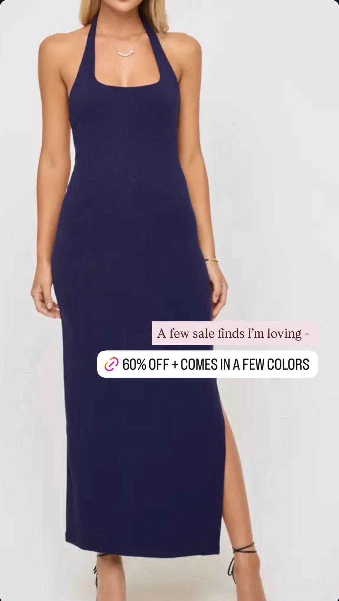 This gorgeous halter midi dress comes in 5 colors and it’s on sale for up to 58% off! 

#LTKootd #LTKSeasonal #LTKSaleAlert
