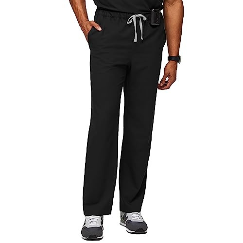 FIGS Pisco Basic Scrub Pants for Men – Black, XL Short | Amazon (US)
