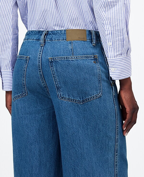 Wide Sweep Denim Trousers | Madewell