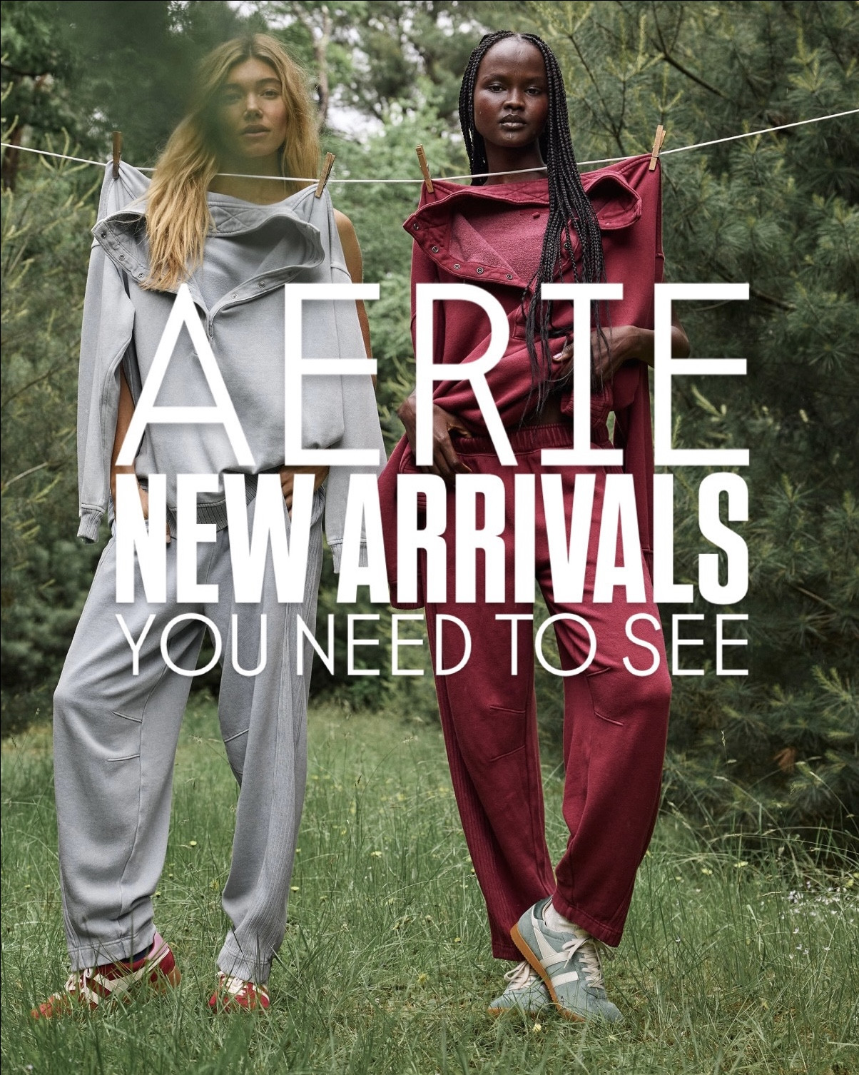 AERIE new arrivals just dropped! sooooo, i scoured the site and curated a list of the most cozy, comfy, and effortlessly cool pieces i could find. i got you covered for …

• weekend errands — breeze through them looking effortlessly cool. 🛒
• morning walks - weighted vest on. vibes high. outfit on point. 🎧 
• travel days — passport ready, no tight jeans in sight!  ✈️
• girls’ trip — lounging and catching up with a cocktail🍸 💅 
• sideline style —  be the coolest mum at the game. ⚽️ 
• holidays — pjs that were made for cocoa, twinkle lights & cozy mornings. ✨

aerie style. fall style. comfy. cozy. cool. style over 40. weekend style. everyday style. aerie new arrivals. 

#LTKFindsUnder50 #LTKSaleAlert #LTKActive