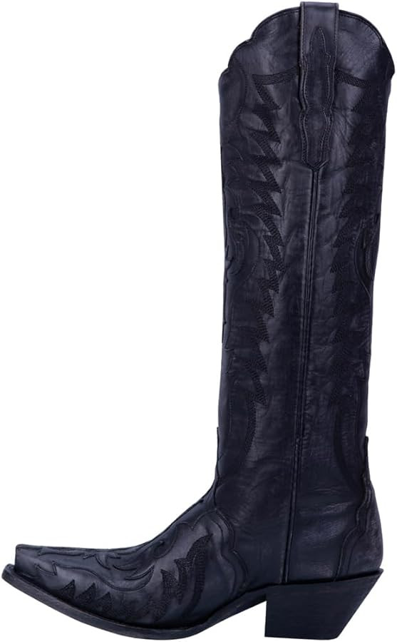 Dan Post Women's Hallie Black Distressed | Amazon (US)