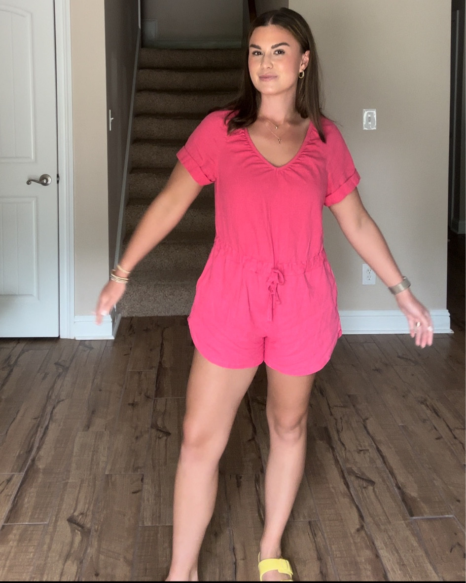The comfiest romper for summer! 

#LTKFindsUnder50