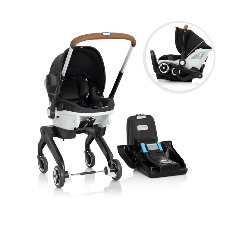 Gold Shyft DualRide with Carryall Storage Infant Car Seat and Stroller Combo (Onyx Black) | Walmart (US)
