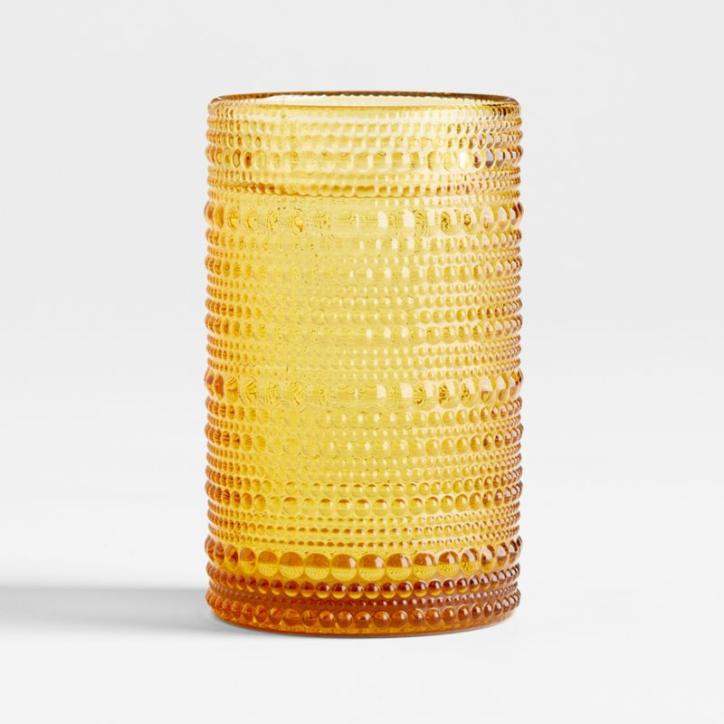 Alma Amber Highball Glass + Reviews | Crate & Barrel | Crate & Barrel