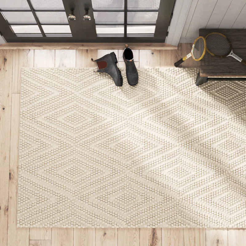 Elle Ivory Rug | Wayfair North America