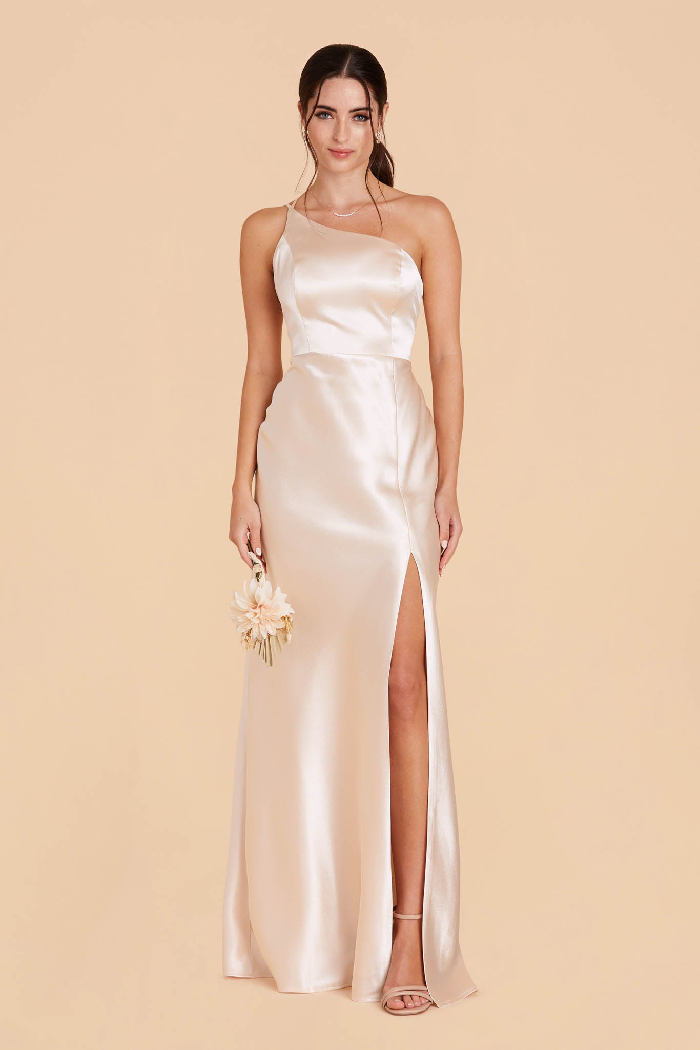Kensie Champagne Satin Dress | Birdy Grey | Birdy Grey