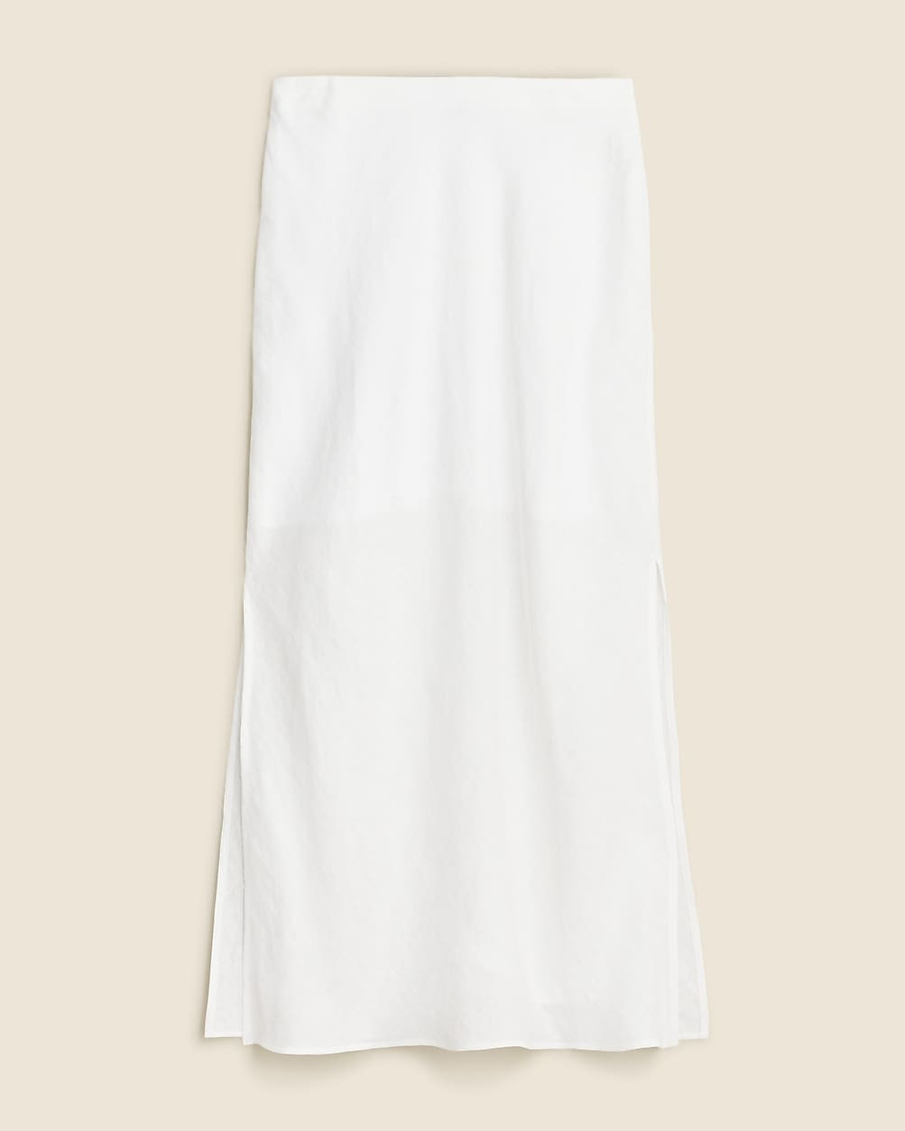 Gwyneth slip skirt in linen | J. Crew US