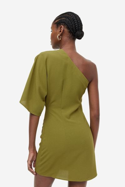 Draped One-shoulder Dress | H&M (US + CA)