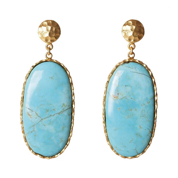 Large Drop Earrings | Christina Greene 