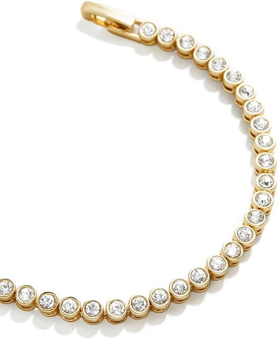 14k Gold Filled Tennis Bracelet|3mm Cubic Zirconia Classic Tennis Bracelet|Gold Link Bracelets Fo... | Amazon (US)