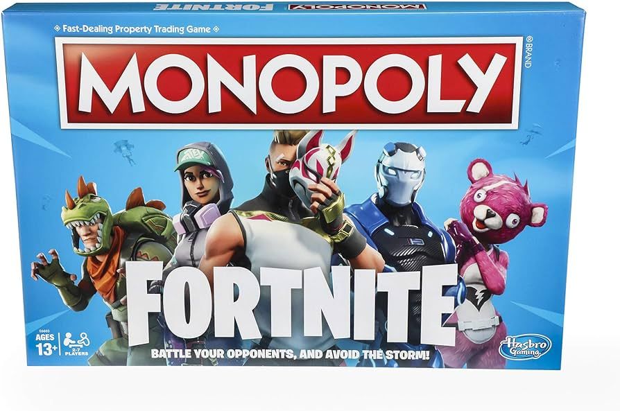 Monopoly: Fortnite Edition Board Game Inspired by Fortnite Video Game Ages 13 and Up | Amazon (US)