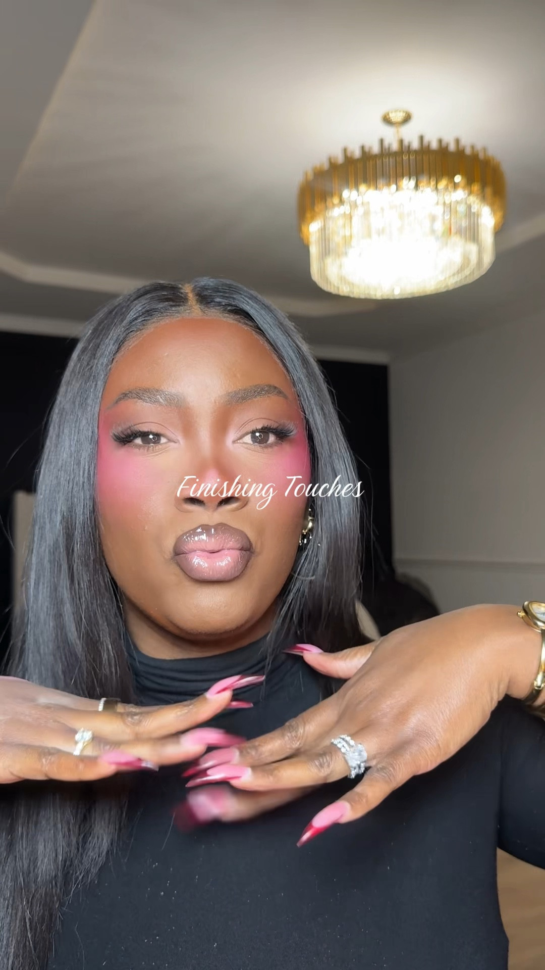 Finishing touches 💕🌸🌷

#LTKgrwm #LTKBeauty #LTKOver40