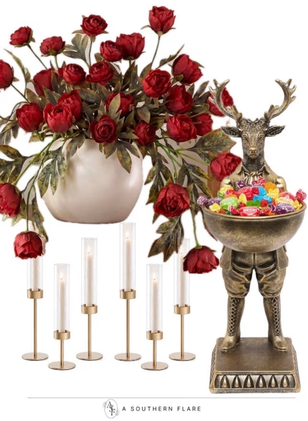 holiday charm to my home with these festive items. Can't wait to decorate! #HolidayDecor #FestiveTouches