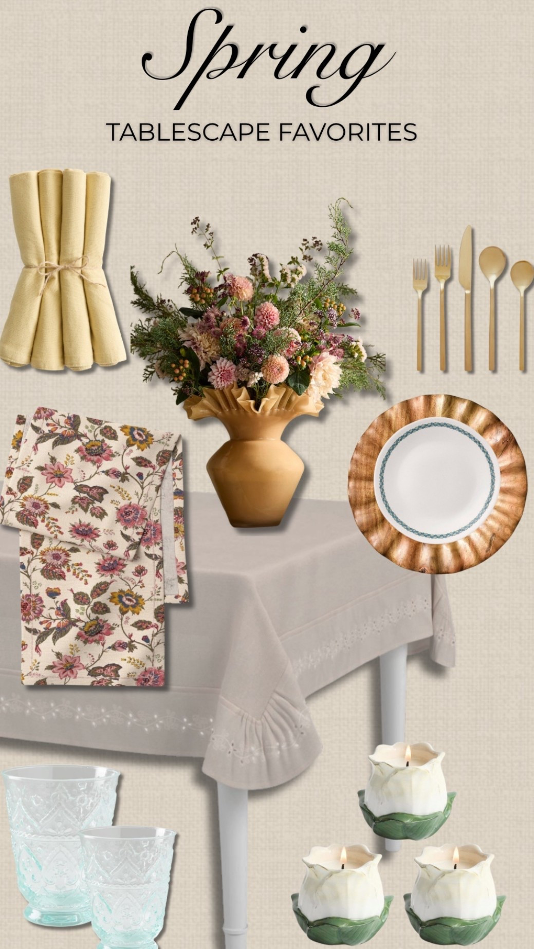 Spring tablescape inspo ✨ Almost everything is from Target! 



#LTKdayinmylife #LTKSaleAlert #LTKHome