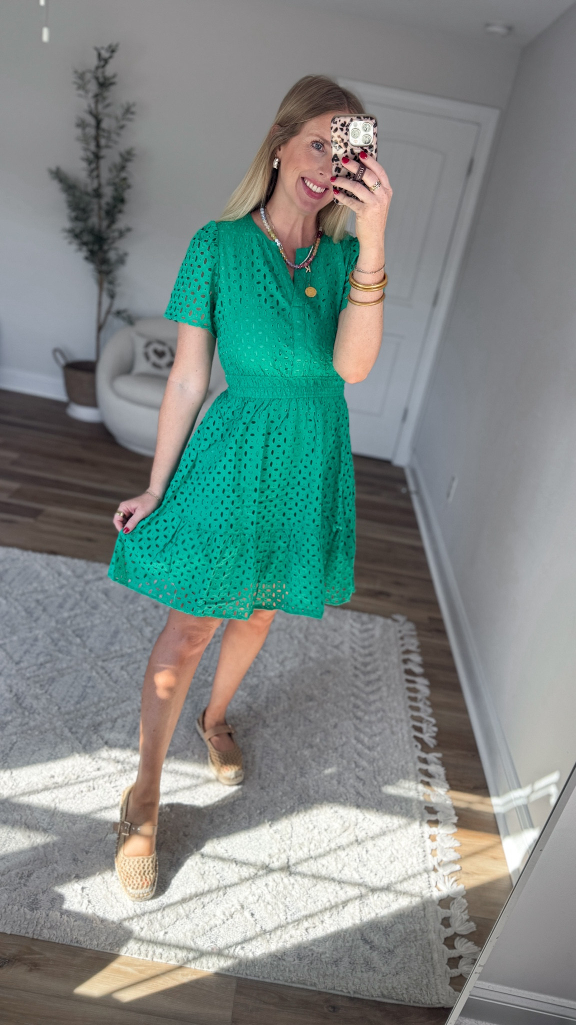 Weekend Walmart Wins try-on
Eyelet mini dress- small 

#LTKmomlife #LTKWorkwear #LTKootd