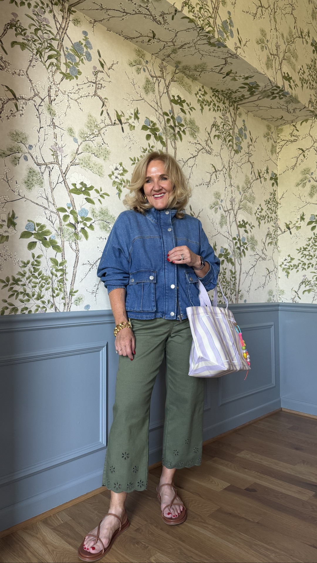 Easy late summer look. 
Jean jacket size med petite 
Also linking a more structured denim jacket from Tuckernuck 
Jeans 8 petite on major sale

#LTKSaleAlert #LTKOver40 #LTKootd
